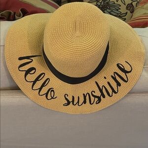 C.C Beige Sun Hat